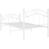  Okvir za krevet bijeli metalni 100 x 200 cm | Eponuda.com