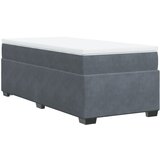  The Living Store Box spring postelja z vzmetnico temno siva 90x200 cm žamet - Box Spring Postelja, (21491908) | Shoptok.si