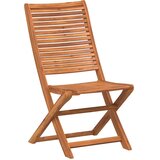  Sklopive vrtne stolice 8 kom 51x66x95 cm masivno drvo bagrema | shoptok.hr