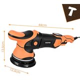 Bigstren 27663 ekscentrična polirka za automobil 1000 W, 125 mm, DA, hod 15 mm, LED + torba | shoptok.hr