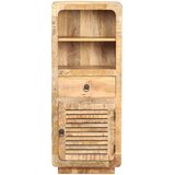  Visoka komoda 45 x 32 x 110 cm od grubog drva manga | shoptok.hr
