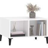  Stolić za kavu bijeli 60 x 50 x 36 5 cm od konstruiranog drva | shoptok.hr