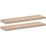  Plutajuće police 2 kom 90x23,5x4 cm od konstruiranog drva | shoptok.hr