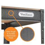 Vonhaus Delovna miza z regalom Hammerite | Shoptok.si