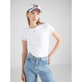 Tommy Jeans Majica 'ESSENTIAL' bijela | shoptok.hr