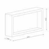 Solea 49 ZIDNA LAMPA 20W 3000K DRVO | ePonuda.com