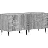  3-dijelni LED TV kabinet Siva Sonoma Konstruirano drvo | shoptok.hr