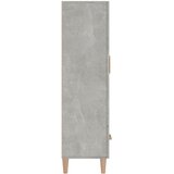  Visoka komoda siva boja betona 70x31x115 cm konstruirano drvo | shoptok.hr