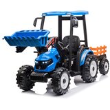 Traktor na akumulator s prikolicom MEGA D68 - plavi Cijene