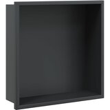  Niša za tuš mat crna 32x32x9 cm nehrđajući čelik | Eponuda.com