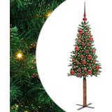 vidaXL Ožja jelka med 150 LED Zelena 150 cm PVC in trden bor, (5000072959) | Shoptok.si