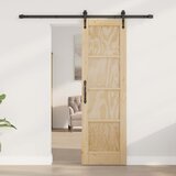  Klizna vrata ORKDAL 61 x 198,5 cm Masivna borovina | shoptok.hr