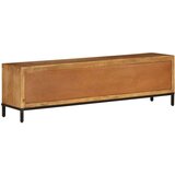 TV omarica iz trdnega mangovega lesa 140x30x40 cm, (20707613) | Shoptok.si