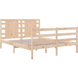  Posteljni okvir iz trdne borovine 120x190 cm, (21073554) | Shoptok.si