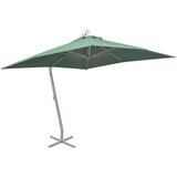 Viseći suncobran 300 x 300 cm s aluminijskim stupom zeleni | Eponuda.ba
