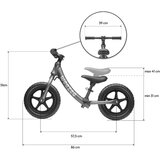 Weezee Guralica za bebe crna, lagani ALU okvir, samo 2,45 kg | Shoptok.si