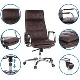 MID.YOU Pisarniški Stol Villa 20, Rjava | Shoptok.si