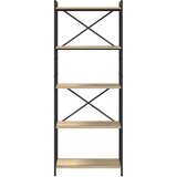  Polica Sonoma hrast 60 x 30 x 155 cm Konstruirano drvo | Eponuda.com