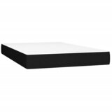  s oprugama i madracem crni 120 x 200cm od tkanine | shoptok.hr