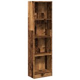 vidaXL Regal za knjige boja starog drva 40x24x143 cm drveni | shoptok.hr