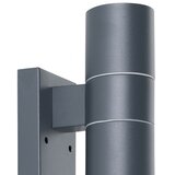 Eglo riga 5 spoljna zidna lampa/2, led, gu10, 2x3w, sa senzorom, čelik/antracit | Eponuda.com