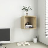 vidaXL Zidni ormarić boja hrasta sonome 37 x 37 x 37 cm od iverice Cijene
