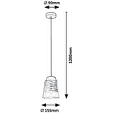 Rabalux zenaida, visilica E27 60W, m. | ePonuda.com