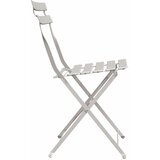  Sklopiva stolica za vrt 2 pcs Bež 42 x 46 x 82cm Metal | Eponuda.ba