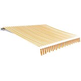 Platno za tendu boja suncokreta i bijela 6 x 3 m (bez okvira) | shoptok.hr