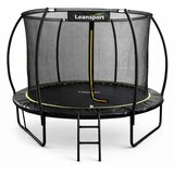 Vrtni trampolin LEAN s unutarnjom mrežom crno-zeleni 183 cm 6 stopa | shoptok.hr