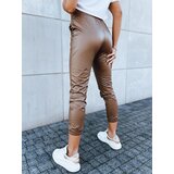 DStreet Spodnie damskie woskowane HARBOR kamelowe | Shoptok.si