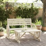 Maison Chic Seti vrtnega pohištva - Vrtna garnitura - Vrtni pohištvo set 2-delna trden les jelke, (21810348) | Shoptok.si