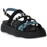 Café Noir Sandali & Odprti čevlji CAFE NOIR B016 SANDALO FRATE NASTRO Črna | Shoptok.si
