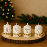  Adventne sveče z angelčkom in pentljicami ADVSV 16 | Shoptok.si