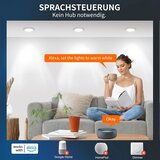 DUSKTEC 6x 122 mm pametni vgradni LED reflektor | Shoptok.si