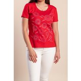Fenzy Majica S Printom, Crvena | shoptok.hr