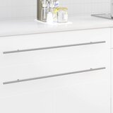 Drška za ormar 12 pcs Srebrno 800 mm Nehrđajući čelik | Eponuda.com