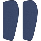 vidaXL Vzglavje z ušesi moder 163x23x78/88 cm blago | Shoptok.si