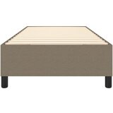  Okvir za krevet s oprugom smeđesivi 90x200cm od tkanine | shoptok.hr
