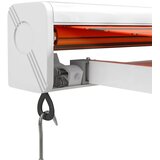 Tenda na uvlačenje narančasto-smeđa 3x2,5 m tkanina i aluminij | shoptok.hr