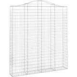  Gabionska košara s lukom 200x30x220/240 cm pocinčano željezo | shoptok.hr