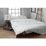 Aberto Design Krem prekrivač od flisa 200x220 cm Pom Pom – | shoptok.hr