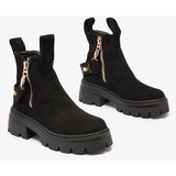 Resti Eco suede women's boots in black Refaset | shoptok.hr