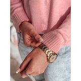 DStreet Sweter damski one size oversize gładki SENZIA różowy | shoptok.hr
