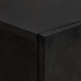  Highboard s ladicama Crna 60 x 33 x 100 cm Čvrsto drvo manga | shoptok.hr