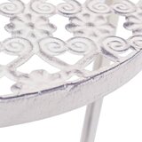  3-dijelni set stalaka za biljke od metala antikni bijeli | shoptok.hr