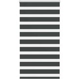vidaXL Zavjesa zebra crna 80x100 cm širina tkanine 75,9 cm poliester | shoptok.hr