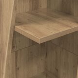  Kutni ormarić 27,5x27x140cm Konstruirano drvo Umjetnički hrast | shoptok.hr