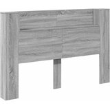  Krevetna ploča s LED-om Zidne Sivi Sonoma 160 x 16,5 x 103,5 cm | Eponuda.ba