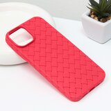  Torbica weave case za iphone 14 6.1 crvena Cene